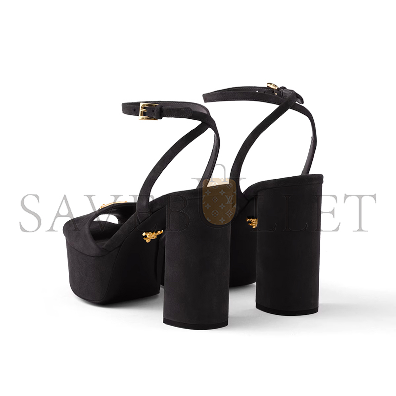 PRADA SUEDE PLATFORM SANDALS 1XP48B PRADA SUEDE PLATFORM SANDALS 1XP48B